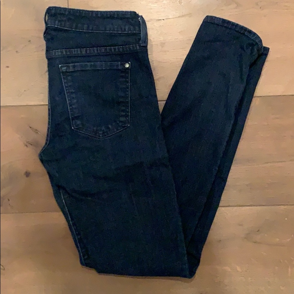 mid rise skinny jeans